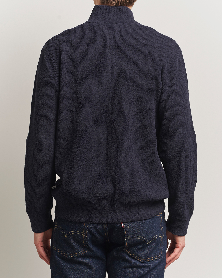 Homme | Pulls Et Tricots | NN07 | Danny Rib Knitted Full Zip Navy Blue