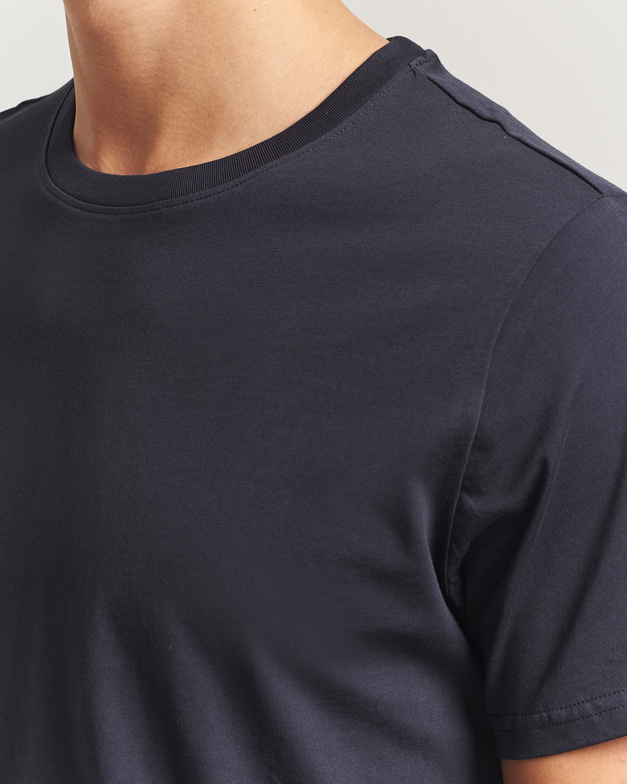 Heren | T-shirts | NN07 | Percy Crew Neck T-Shirt Deep Navy