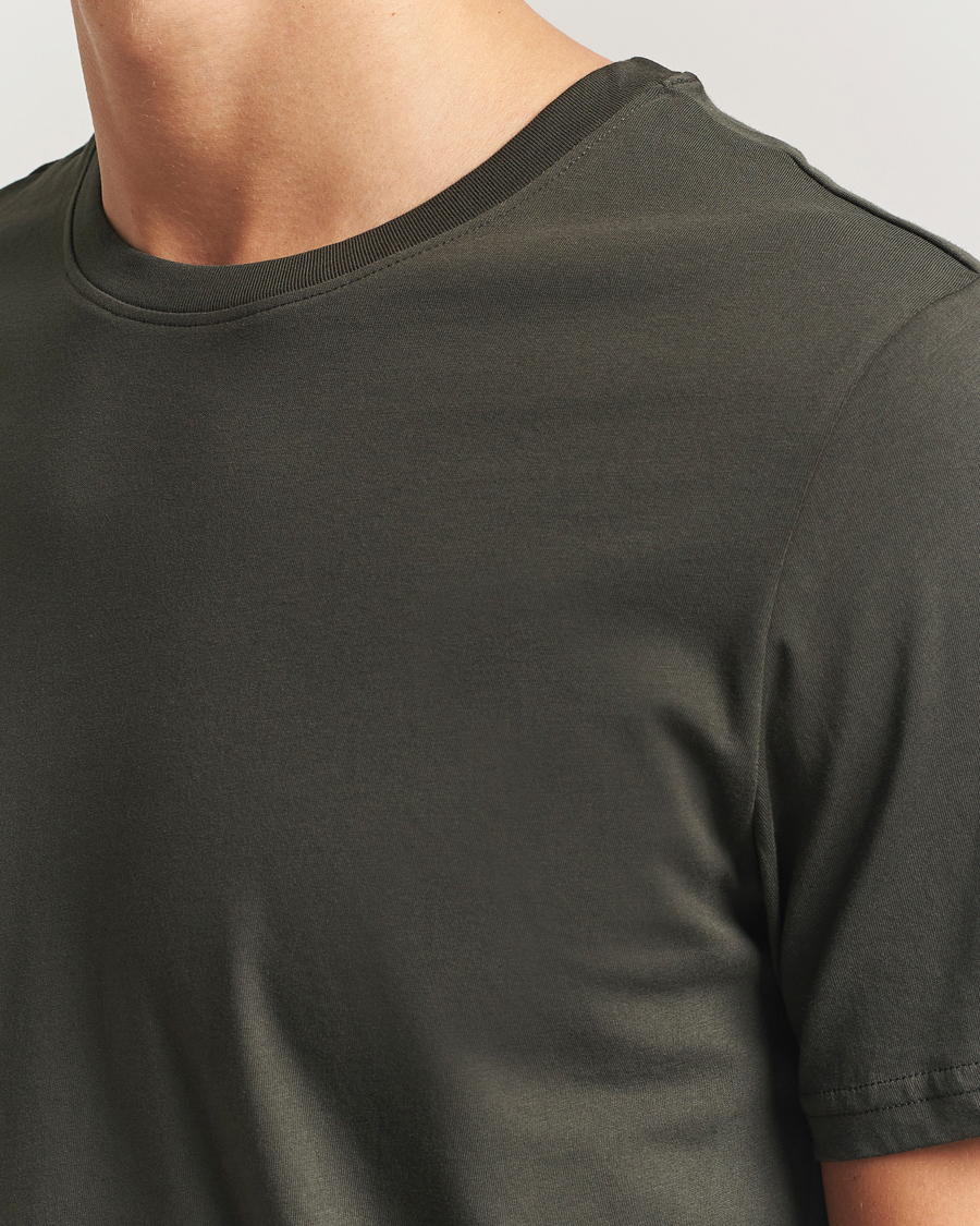 Homme | T-shirts | NN07 | Percy Crew Neck T-Shirt Dark Army