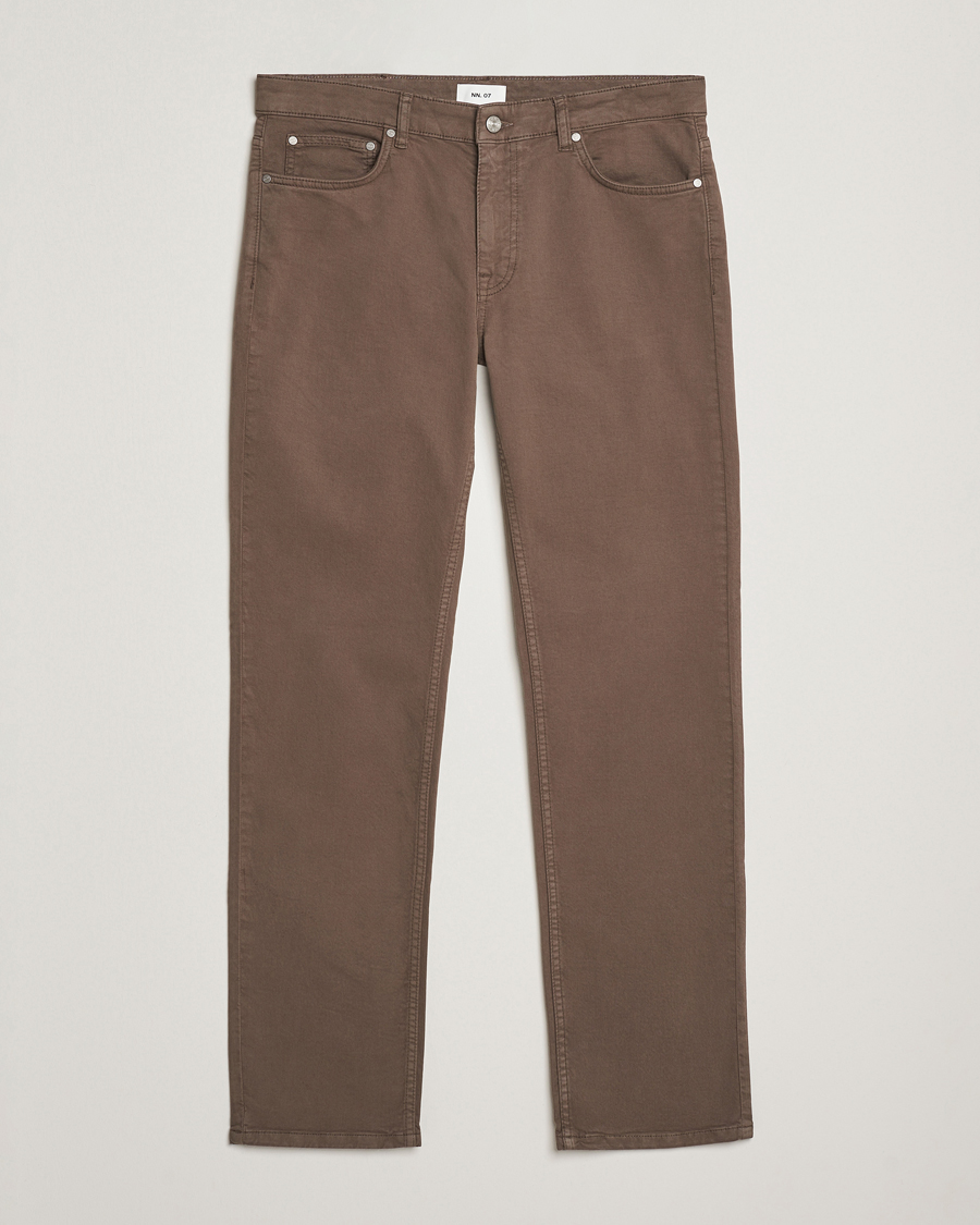 Heren | Broeken | NN07 | Tony 5-Pocket Pants Mable Husk
