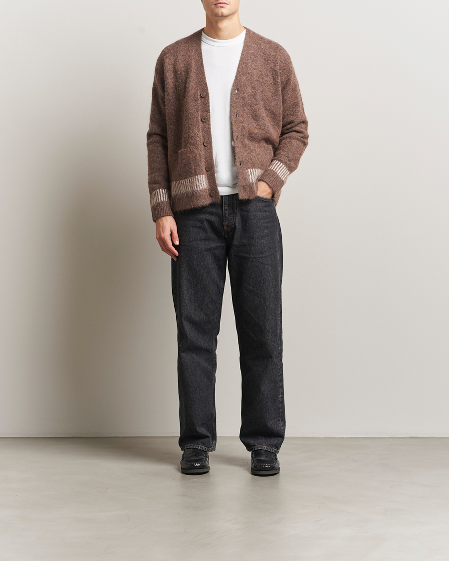 Homme | Pulls Et Tricots | NN07 | Russell Alpaca Knitted Cardigan Mable Husk
