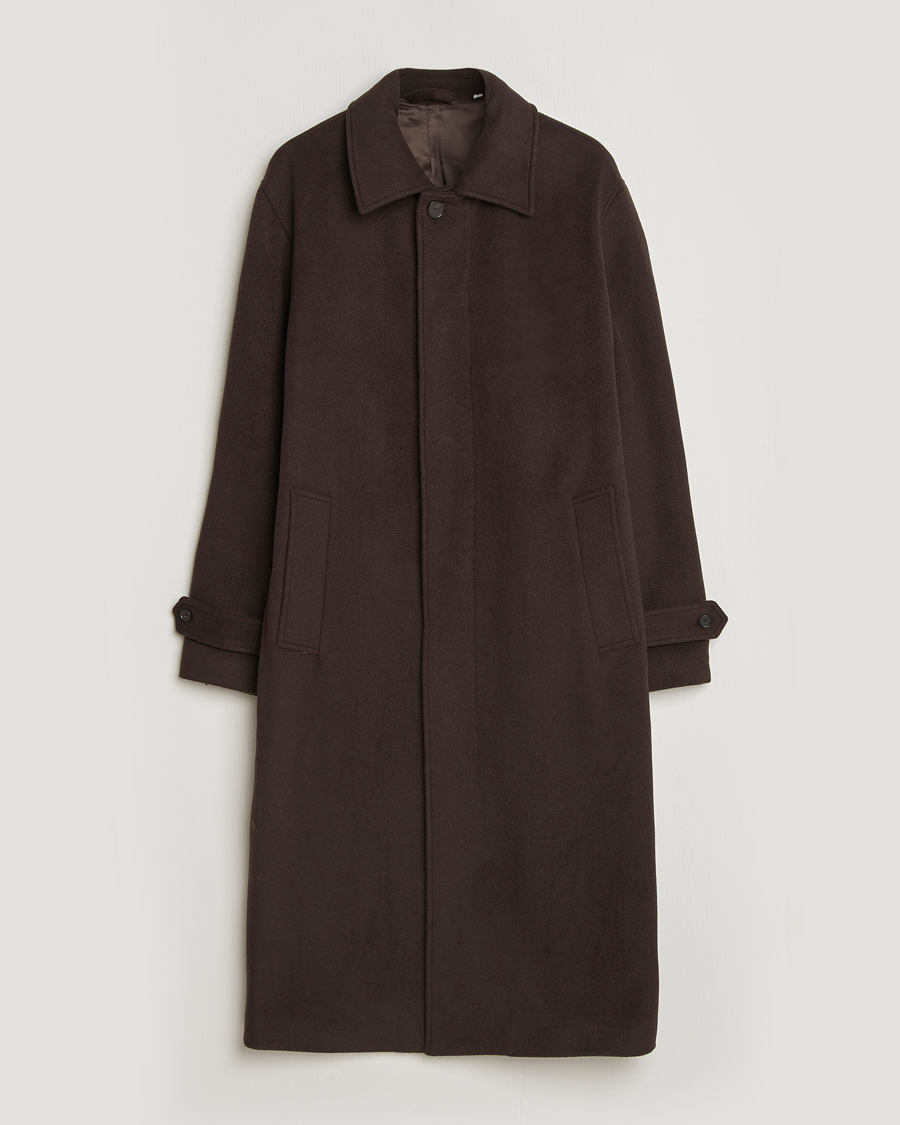 Heren | Jassen | NN07 | Gibson Wool Coat Demitasse Brown