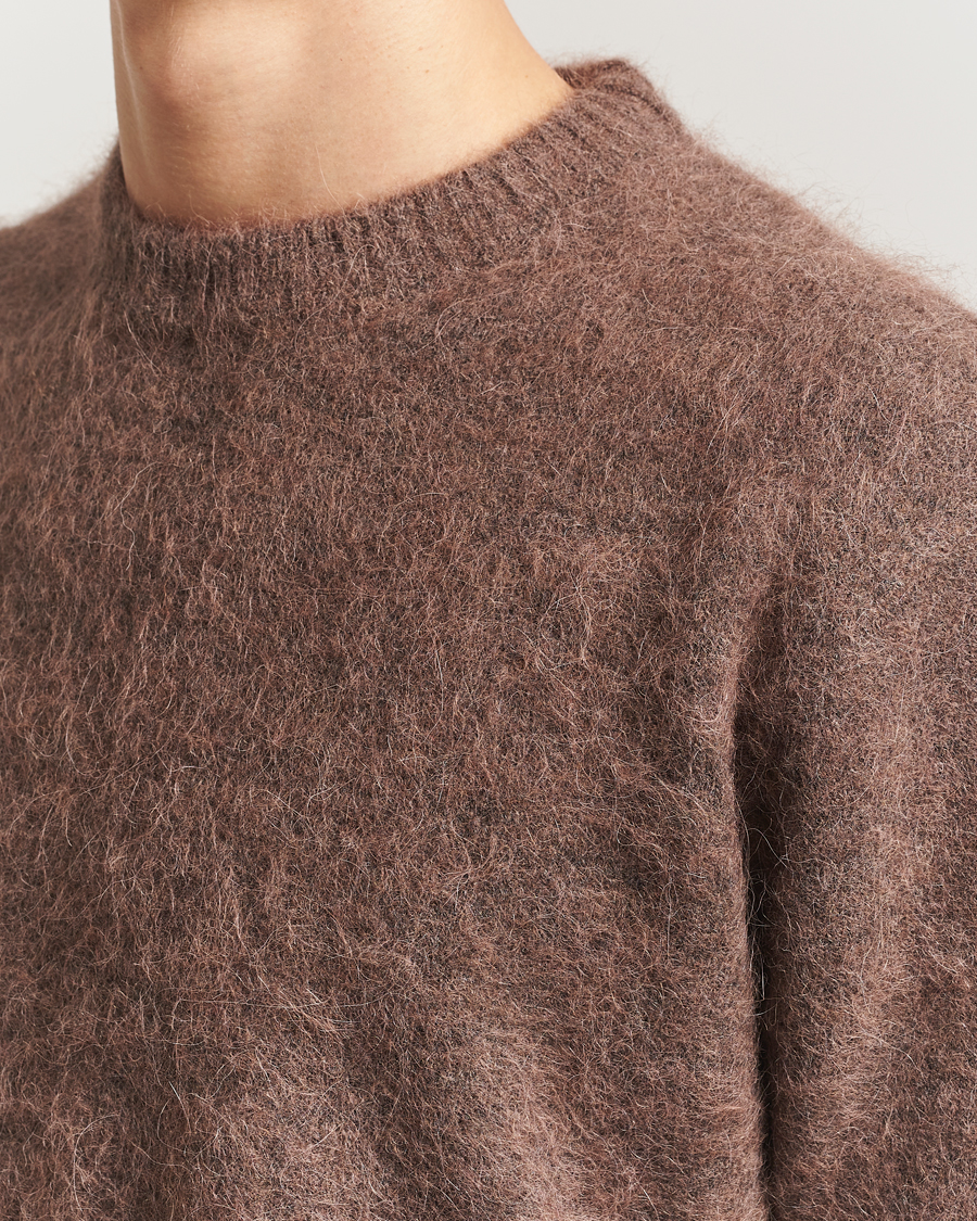 Homme | Pulls Et Tricots | NN07 | Russell Alpaca Knitted Crew Neck Mable Husk