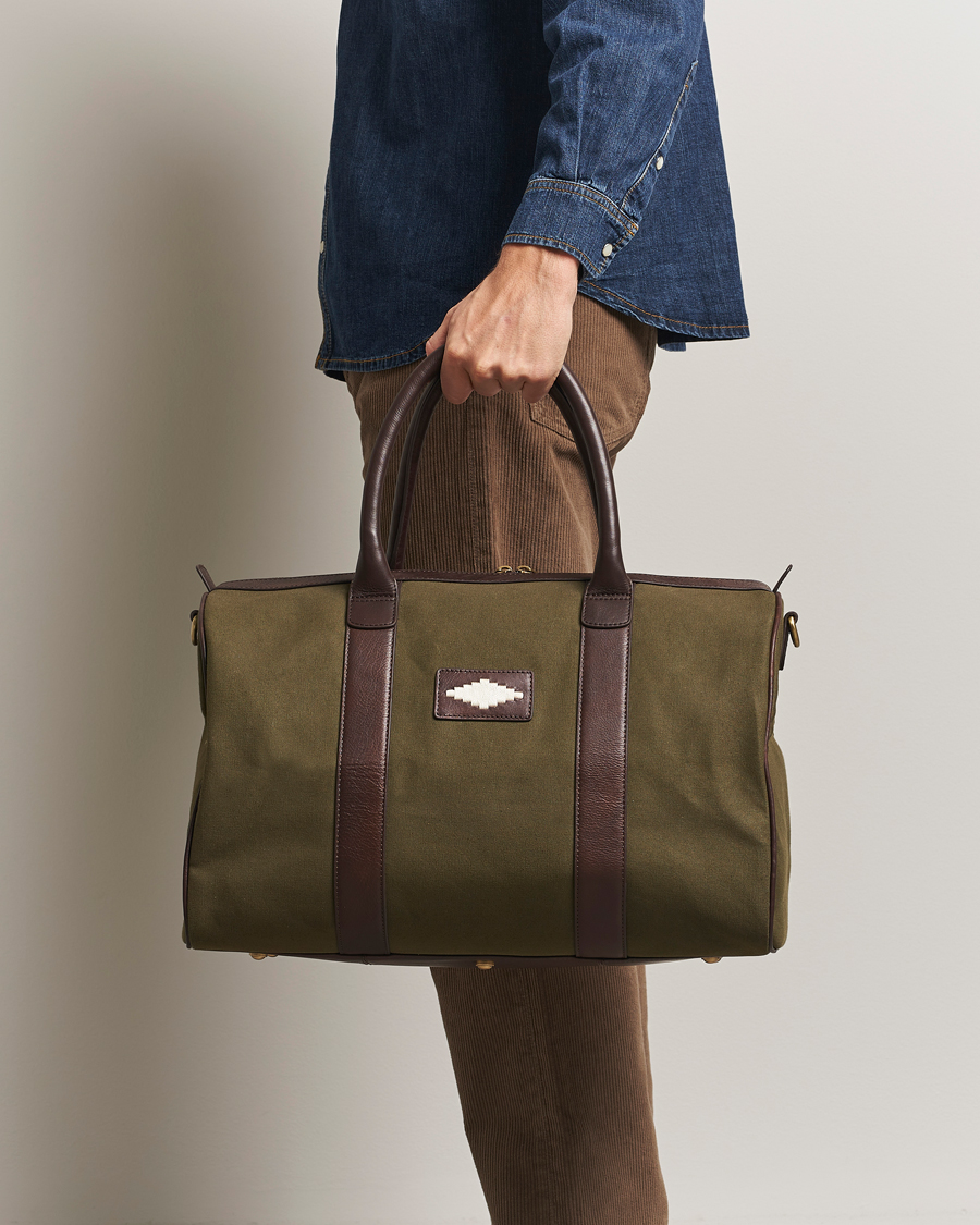 Heren | Tassen | Pampeano | Varon Small Canvas Weekend Bag Forest