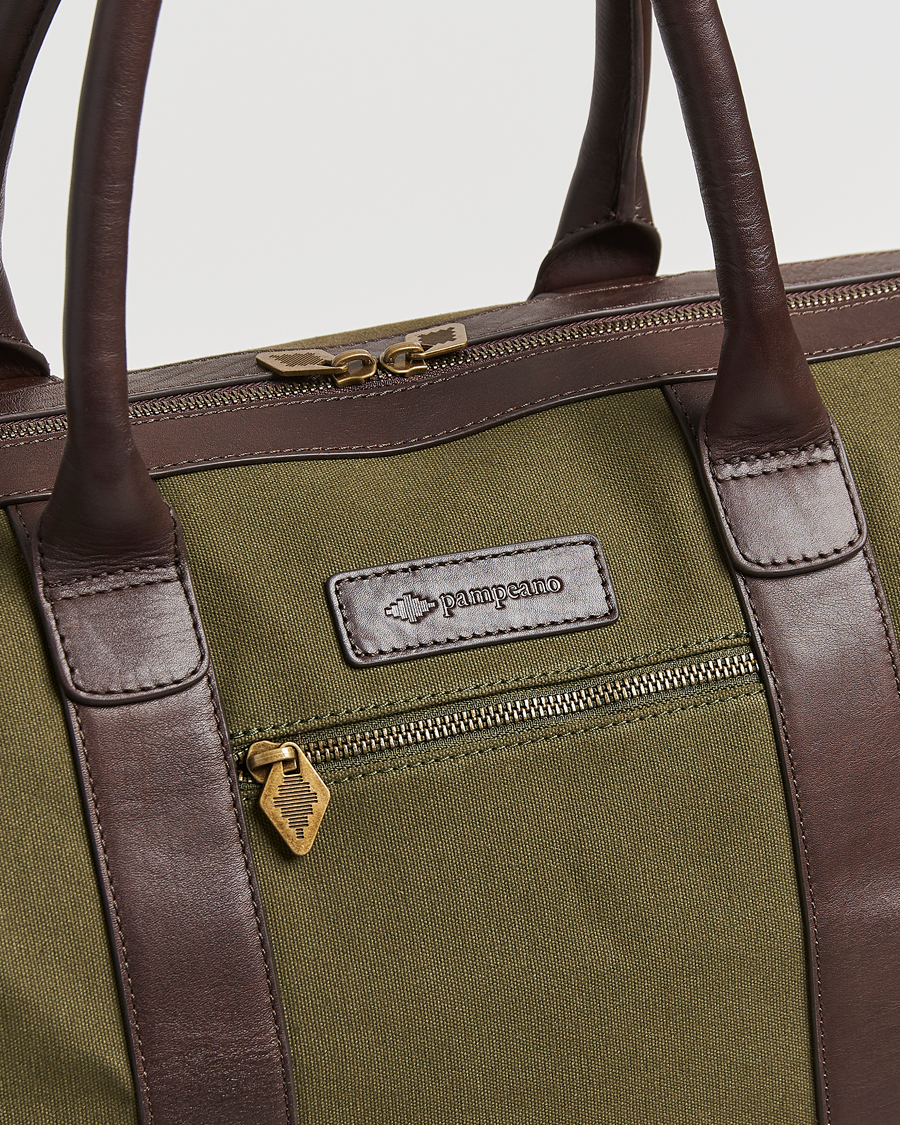 Heren | Tassen | Pampeano | Varon Small Canvas Weekend Bag Forest