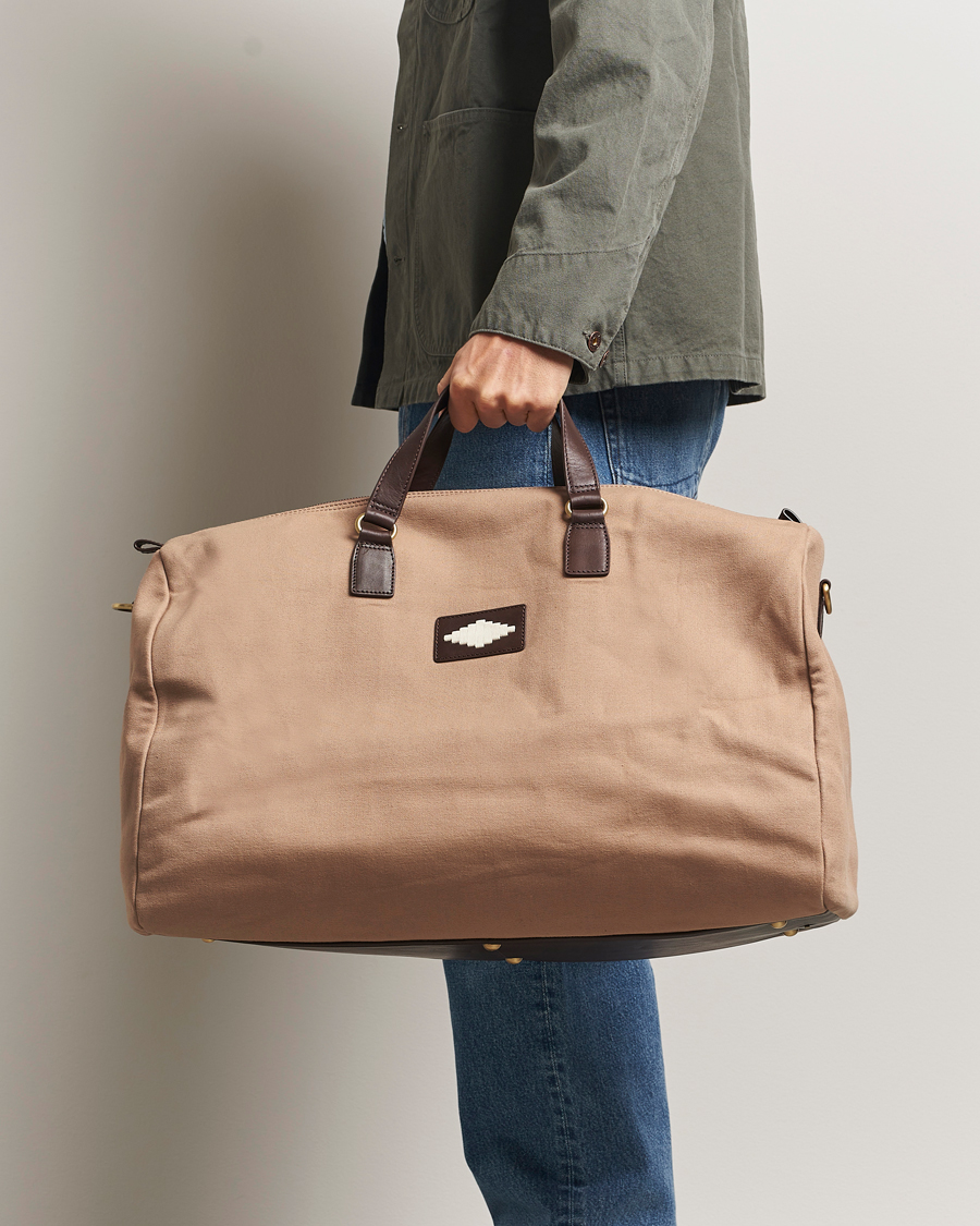 Homme | Sacs | Pampeano | Traje Canvas Holdall Sand