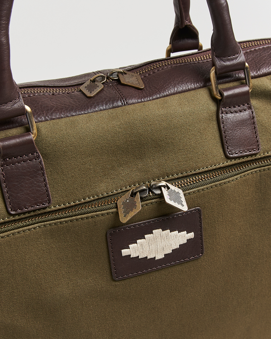 Heren | Tassen | Pampeano | Mensajero Canvas Briefcase Forest