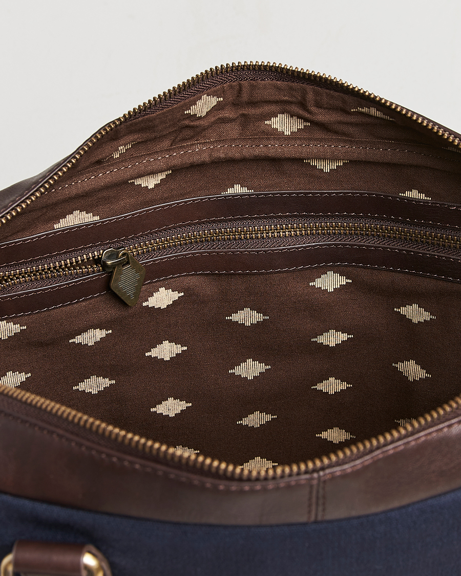 Homme | Sacs | Pampeano | Mensajero Canvas Briefcase Navy