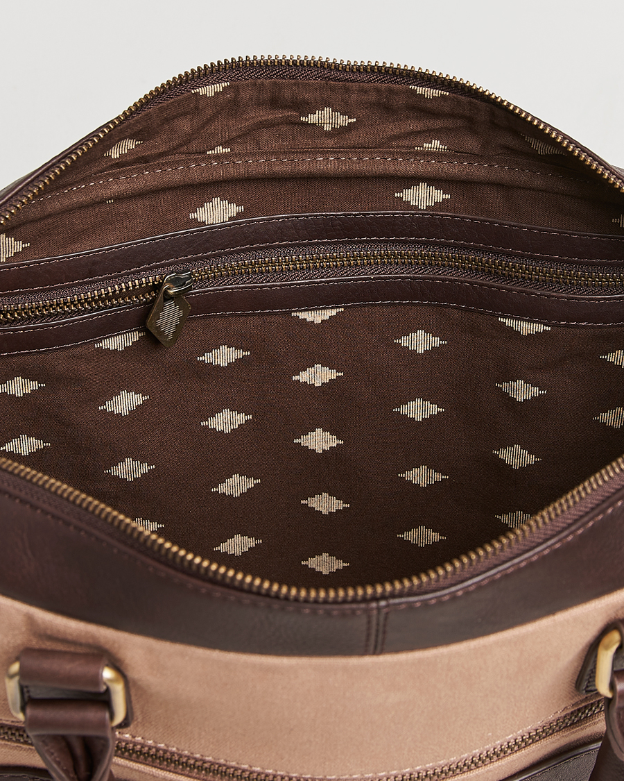 Homme | Sacs | Pampeano | Mensajero Canvas Briefcase Sand