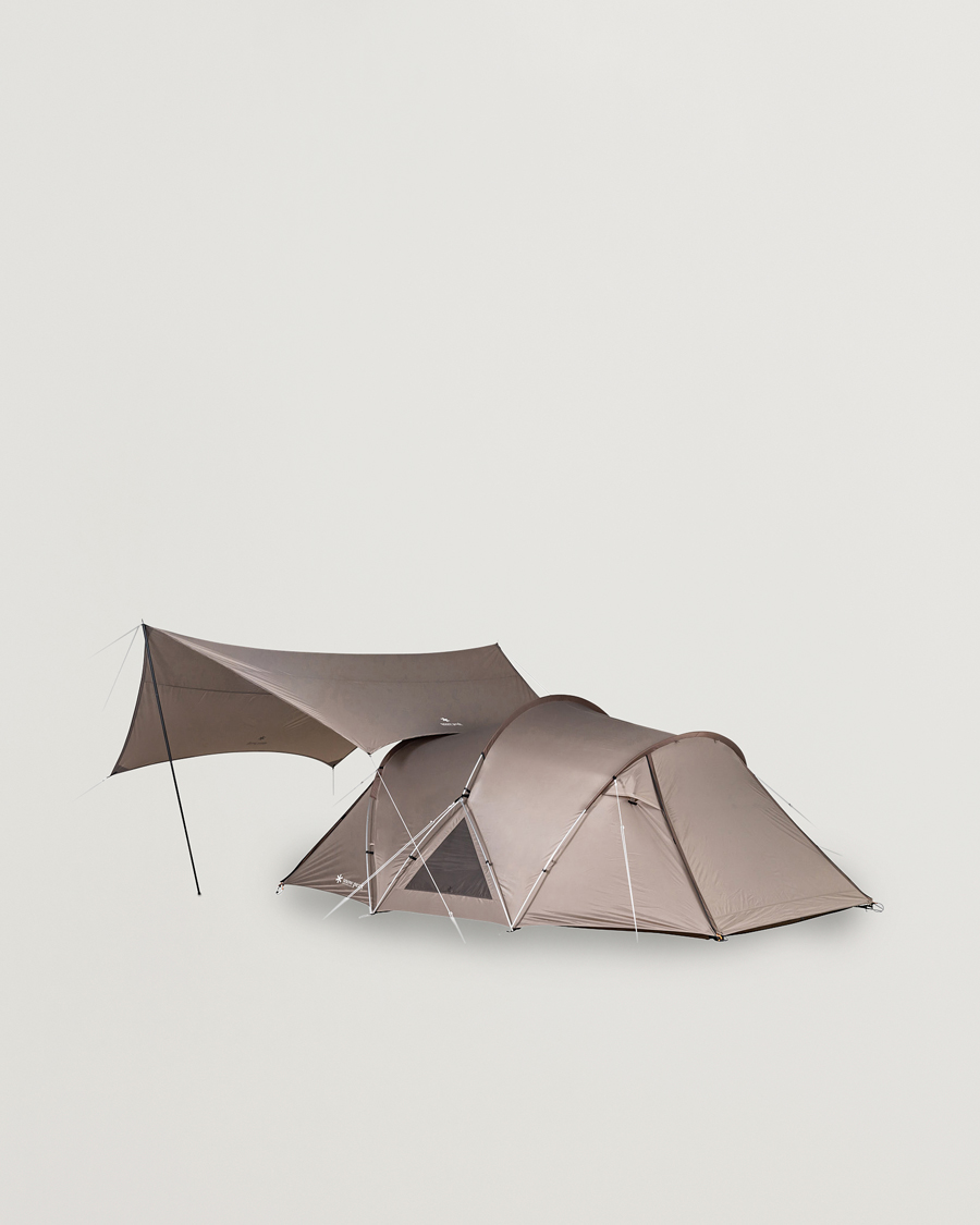 Homme | Outdoor living | Snow Peak | Land Nest Dome Medium Tent & Tarp Set Brown