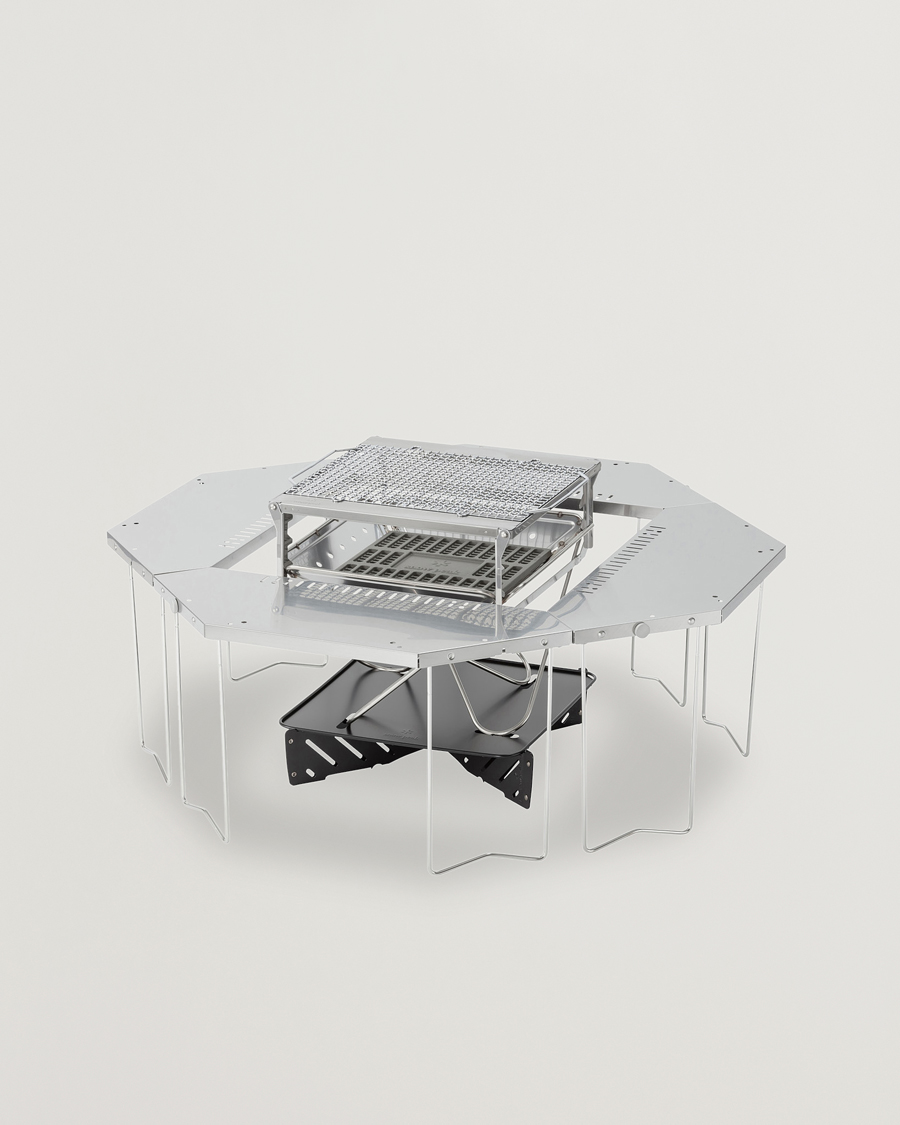 Homme | Outdoor living | Snow Peak | Jikaro Firering Table Stainless Steel