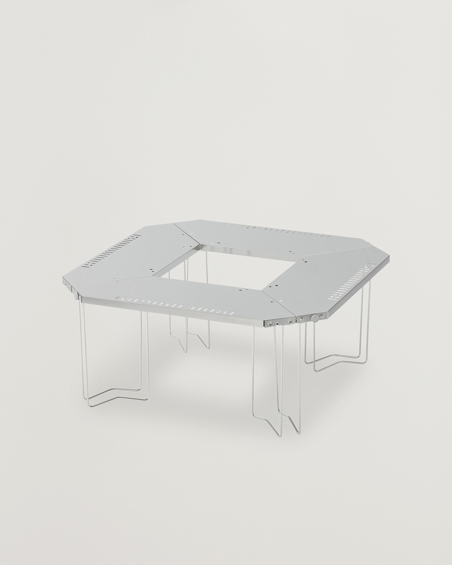 Homme | Outdoor living | Snow Peak | Jikaro Firering Table Stainless Steel