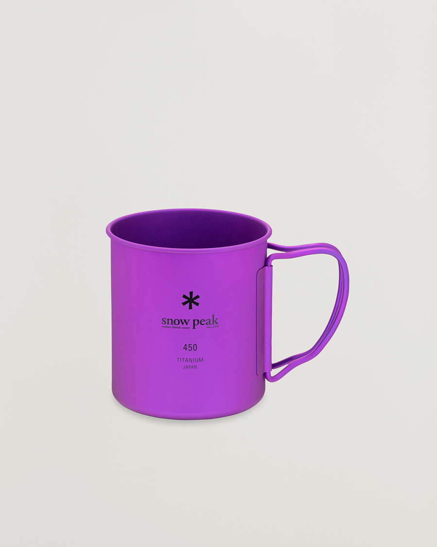 Heren | Outdoor living | Snow Peak | Single Wall Mug 450 Purple Titanium