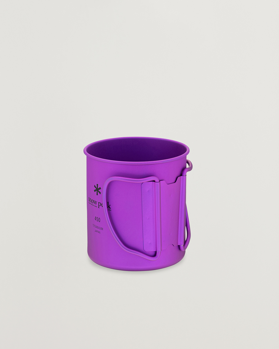Heren | Outdoor living | Snow Peak | Single Wall Mug 450 Purple Titanium