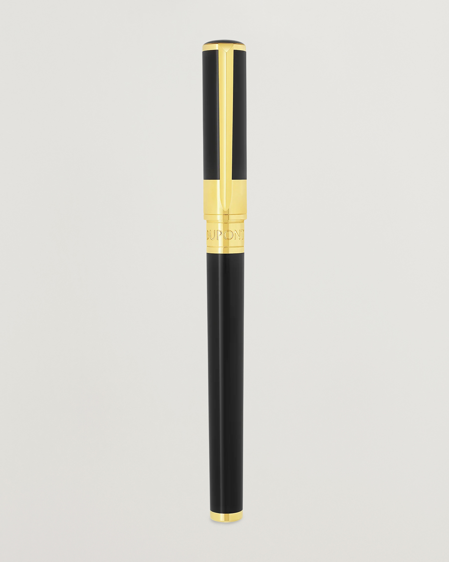 Heren | Pennen | S.T. Dupont | D-Initial Rollerball Pen Black/Golden