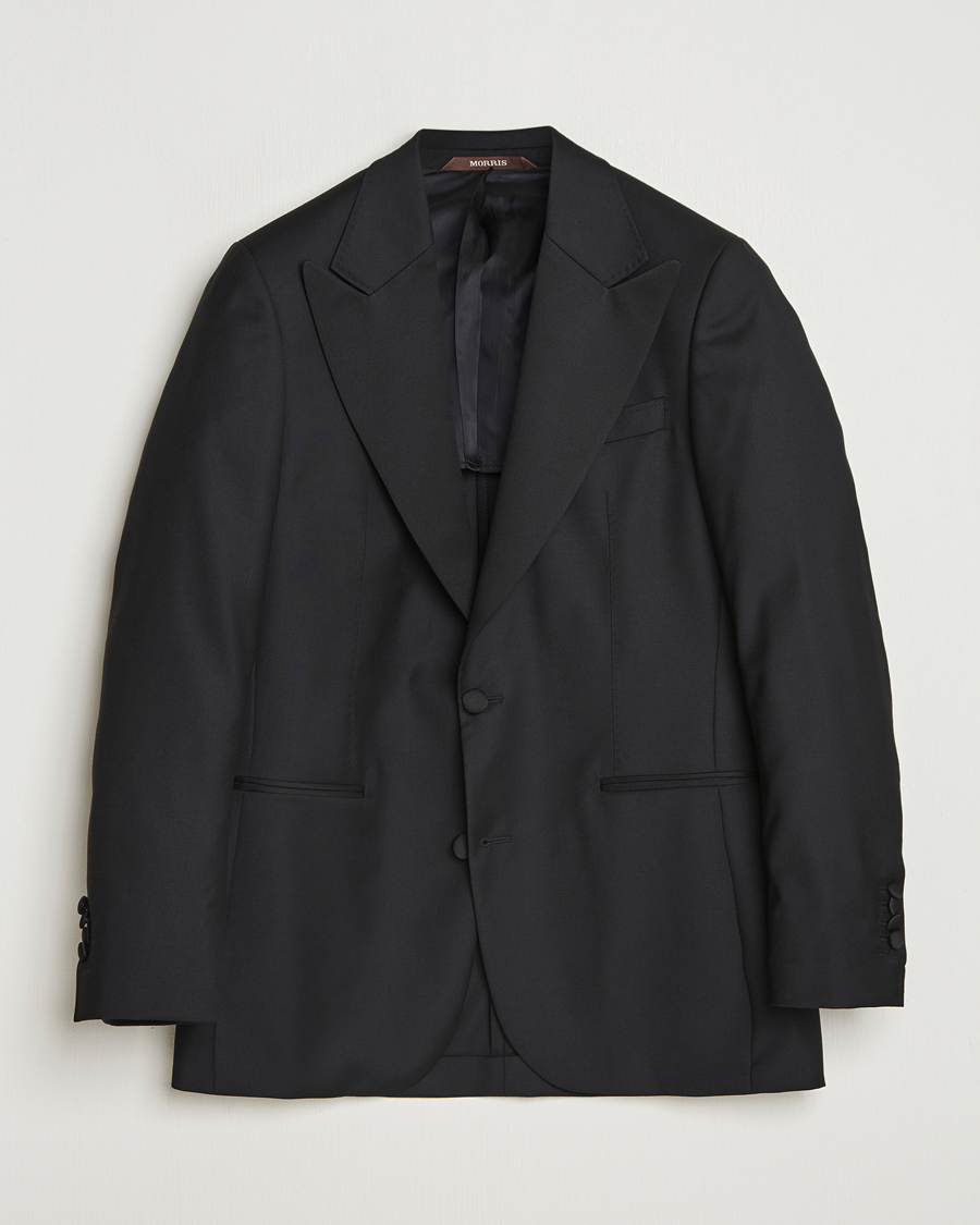 Heren | Blazers | Morris | Loro Piana Tuxedo Jacket Black