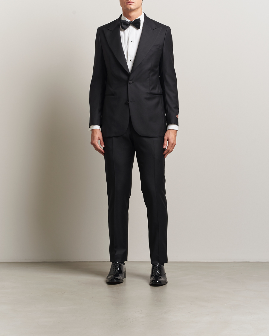 Heren | Blazers | Morris | Loro Piana Tuxedo Jacket Black