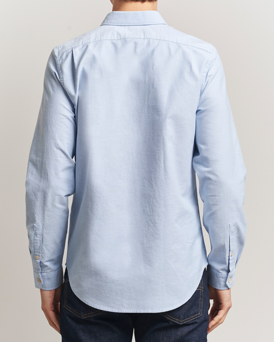 Heren | Overhemden | PS Paul Smith | Tailored Fit Embroidered Oxford Shirt Light Blue