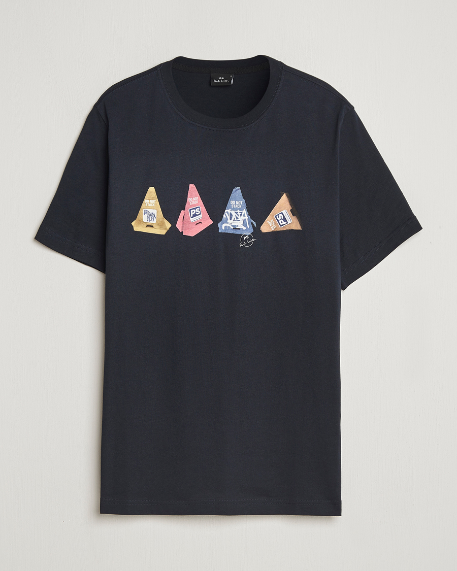 Homme | T-shirts | PS Paul Smith | Cones Printed T-Shirt Navy