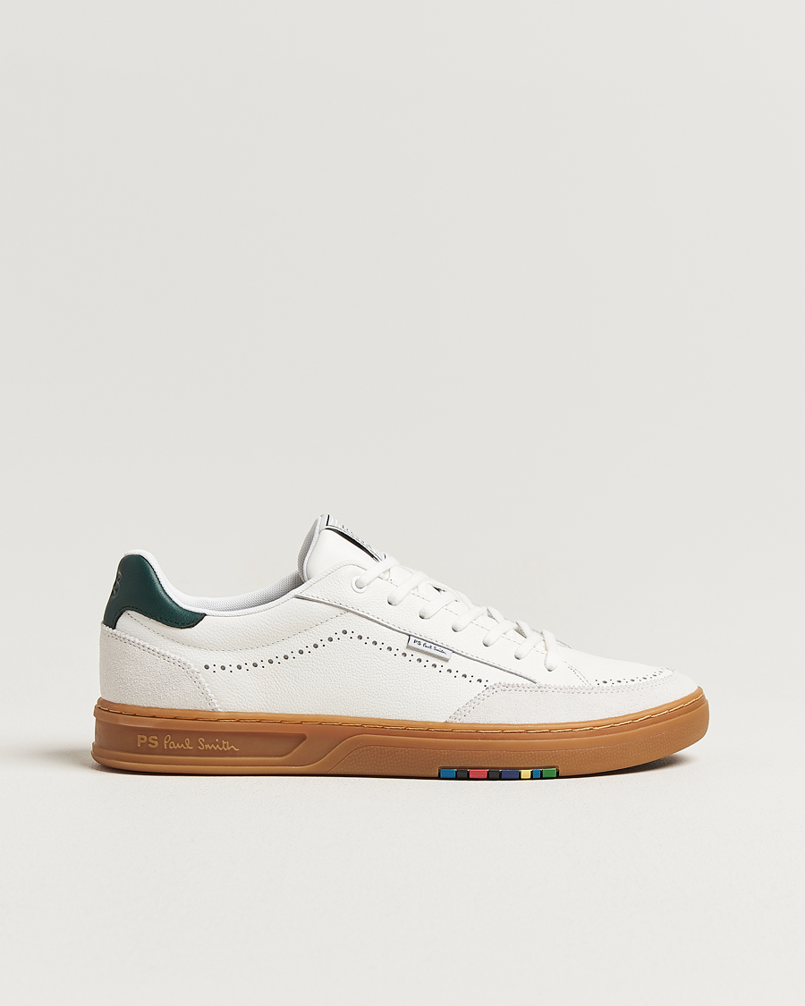 Heren | Sneakers | PS Paul Smith | Hillstar Leather/Suede Sneaker White