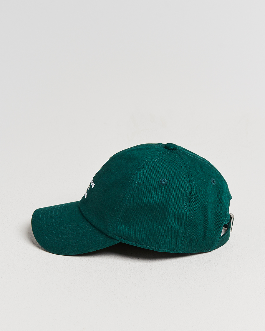Heren | Hoeden en petten | Drôle de Monsieur | Slogan Baseball Cap Dark Green
