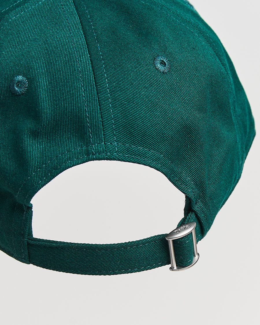 Heren | Hoeden en petten | Drôle de Monsieur | Slogan Baseball Cap Dark Green