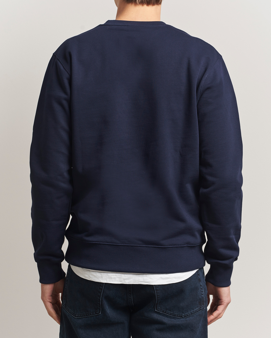 Heren | Truien | Drôle de Monsieur | Classic Slogan Sweatshirt Navy