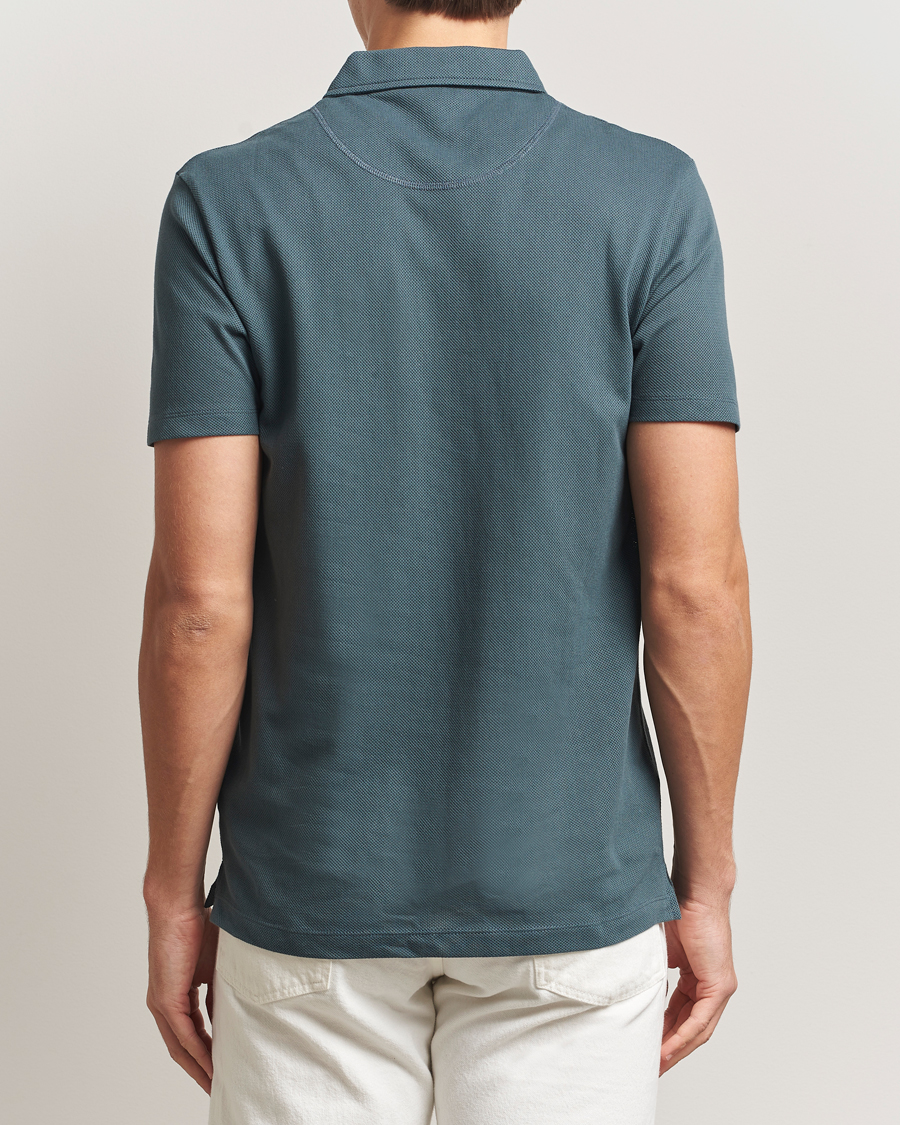 Heren | Polo's | Sunspel | Riviera Polo Shirt Dark Petrol