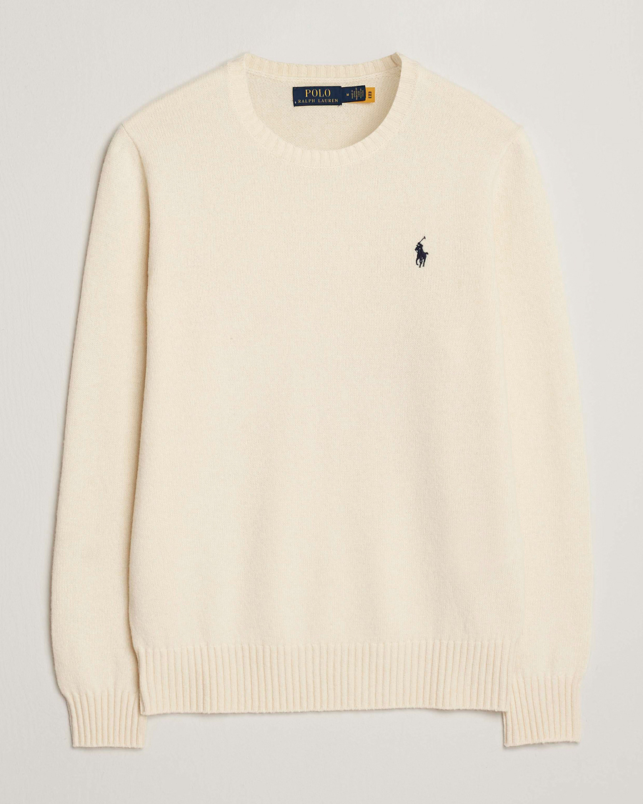 Heren | Blazers | Polo Ralph Lauren | Wool/Cashmere Crew Neck Andover Cream