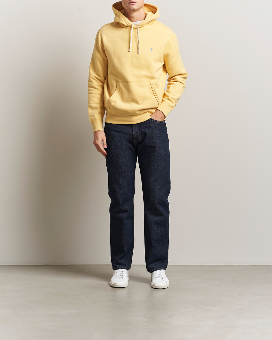 Heren | Truien | Polo Ralph Lauren | RL Fleece Hoodie Corn Yellow
