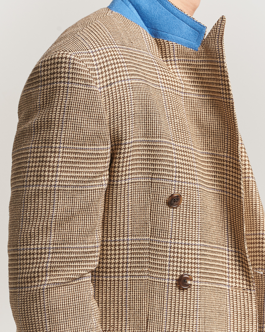 Heren | Blazers | Polo Ralph Lauren | DB Wool Prince of Wales Blazer Sand/Brown