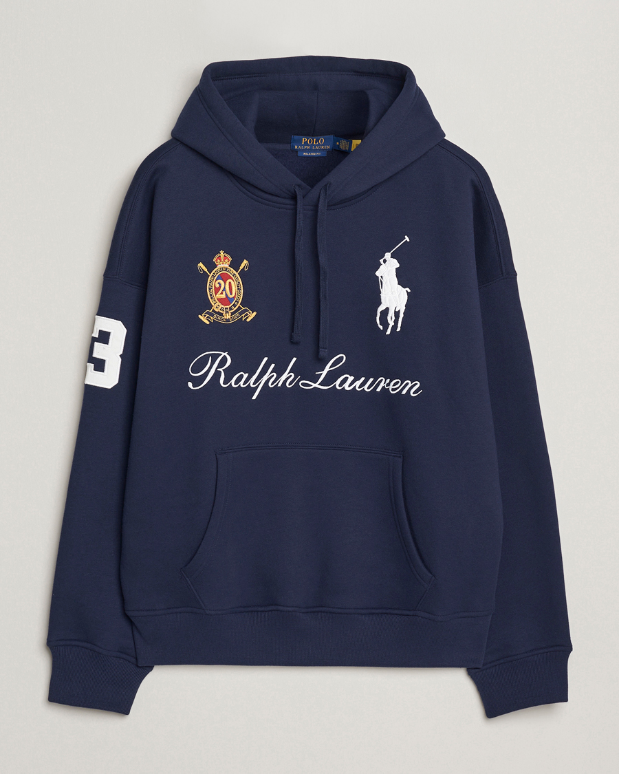 Heren | Truien | Polo Ralph Lauren | Big Pony Hoodie Cruise Navy
