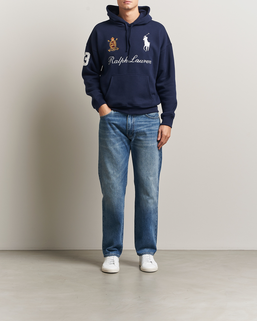 Heren | Truien | Polo Ralph Lauren | Big Pony Hoodie Cruise Navy