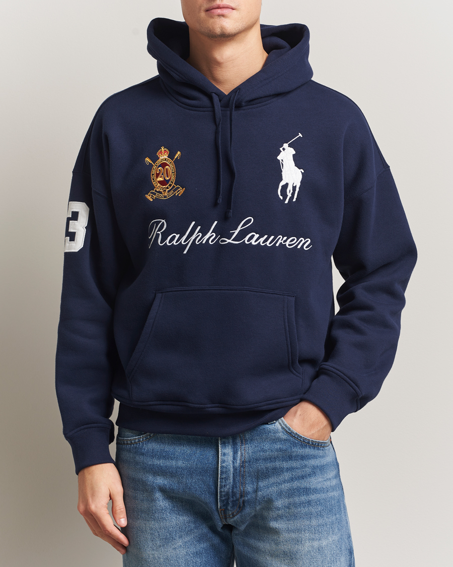 Heren | Truien | Polo Ralph Lauren | Big Pony Hoodie Cruise Navy