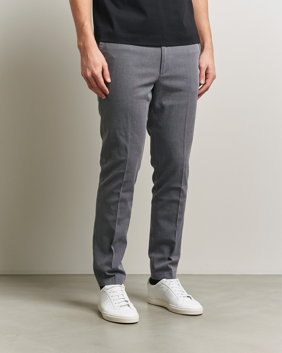 Homme | Pantalons | BOSS BLACK | Kaiton Structured Chinos Dark Blue