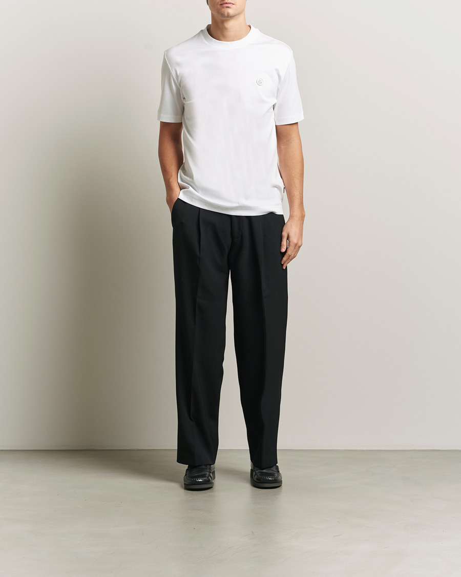 Homme | T-shirts | BOSS BLACK | Taut Regular Fit T-Shirt White