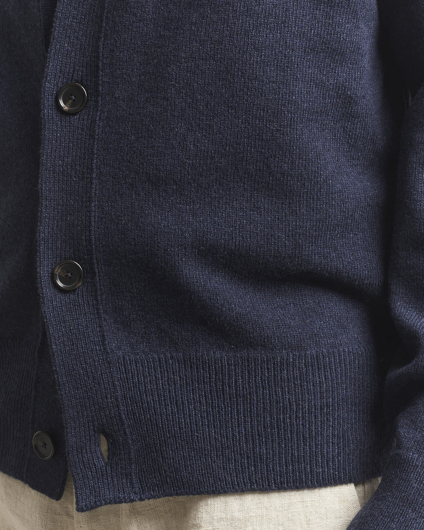 Homme | Pulls Et Tricots | BOSS BLACK | Ucone Wool Knitted Cardigan Dark Blue