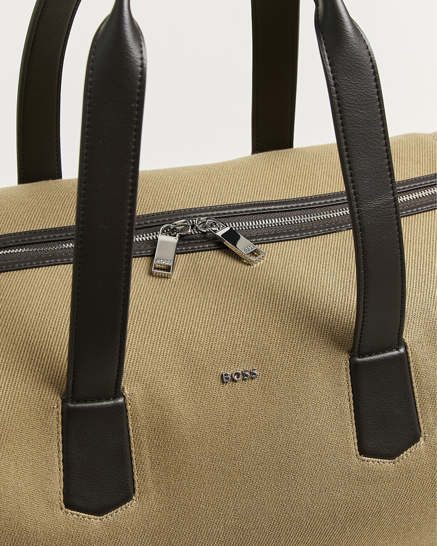 Heren | Tassen | BOSS BLACK | Dakkar Holdall Dark Beige