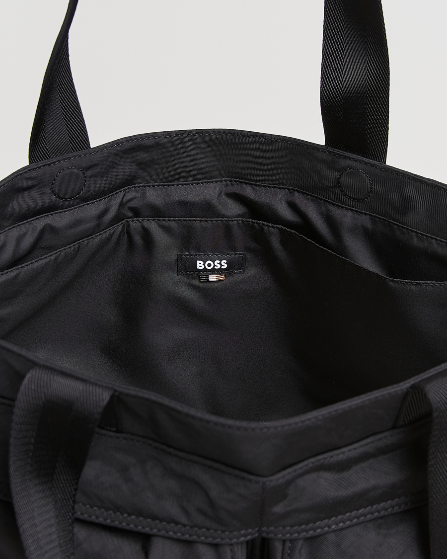 Heren | Tassen | BOSS BLACK | Catch Nylon Tote Bag Black