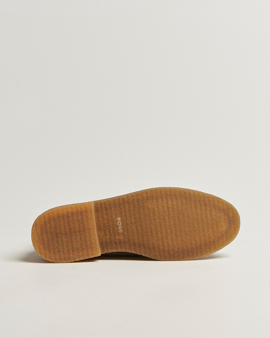 Homme | Bottes | BOSS BLACK | Kope Suede Desert Boots Medium Beige