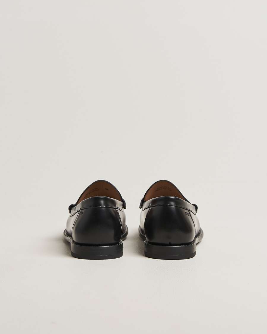 Homme | Loafers | BOSS BLACK | Tevan Leather Moccasin Black