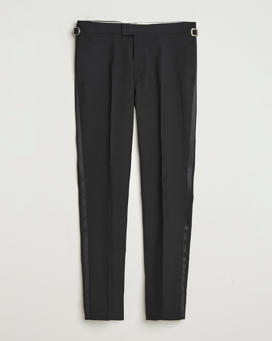 Homme | Pantalons | Tiger of Sweden | Tenuta Tuxedo Trousers Black