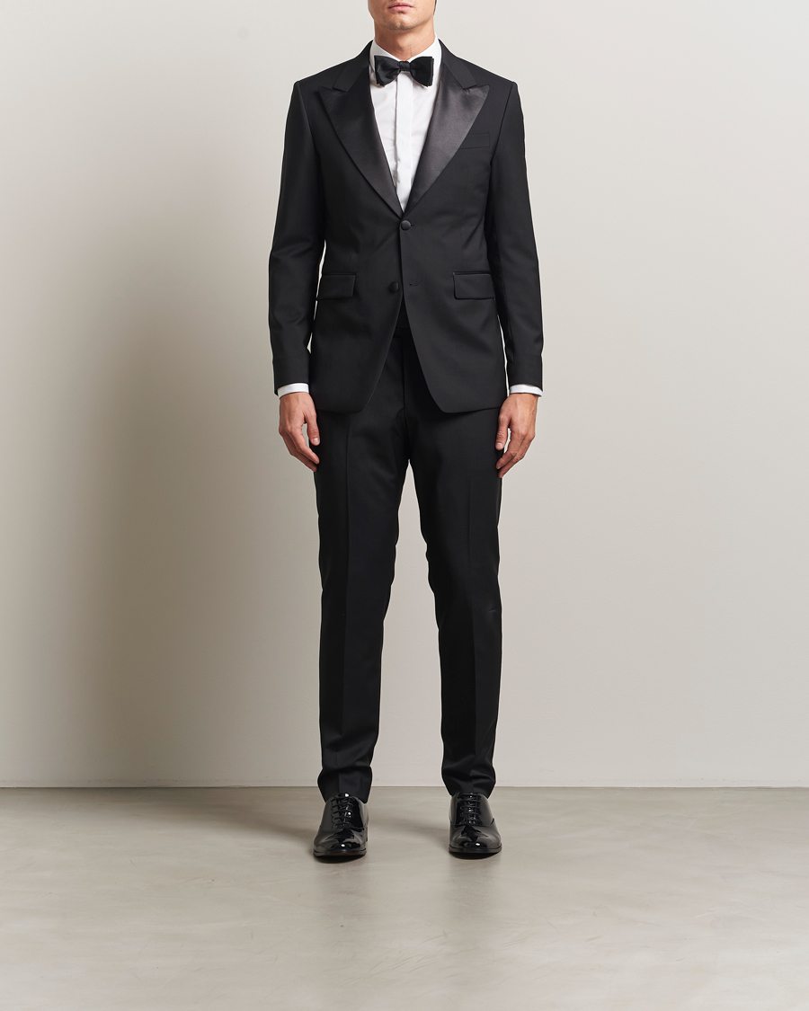 Homme | Pantalons | Tiger of Sweden | Tenuta Tuxedo Trousers Black