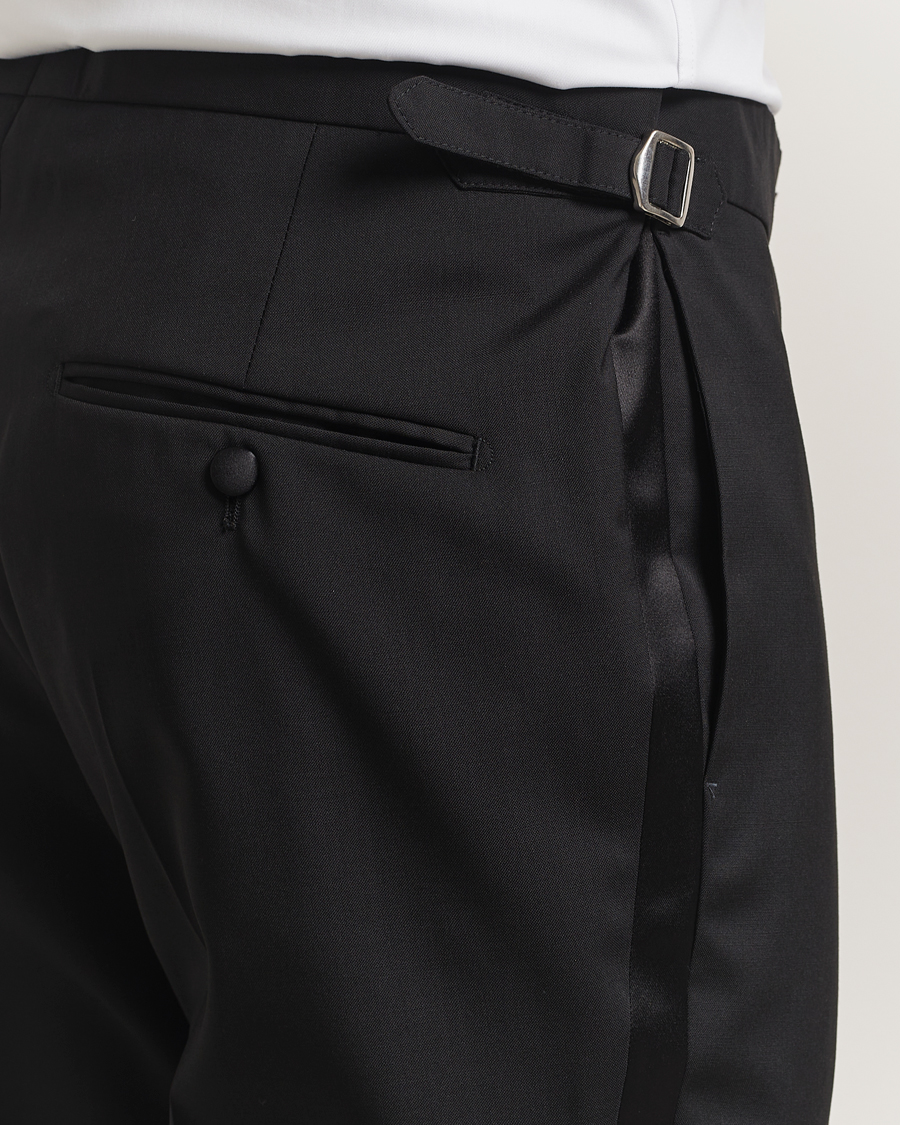 Homme | Pantalons | Tiger of Sweden | Tenuta Tuxedo Trousers Black