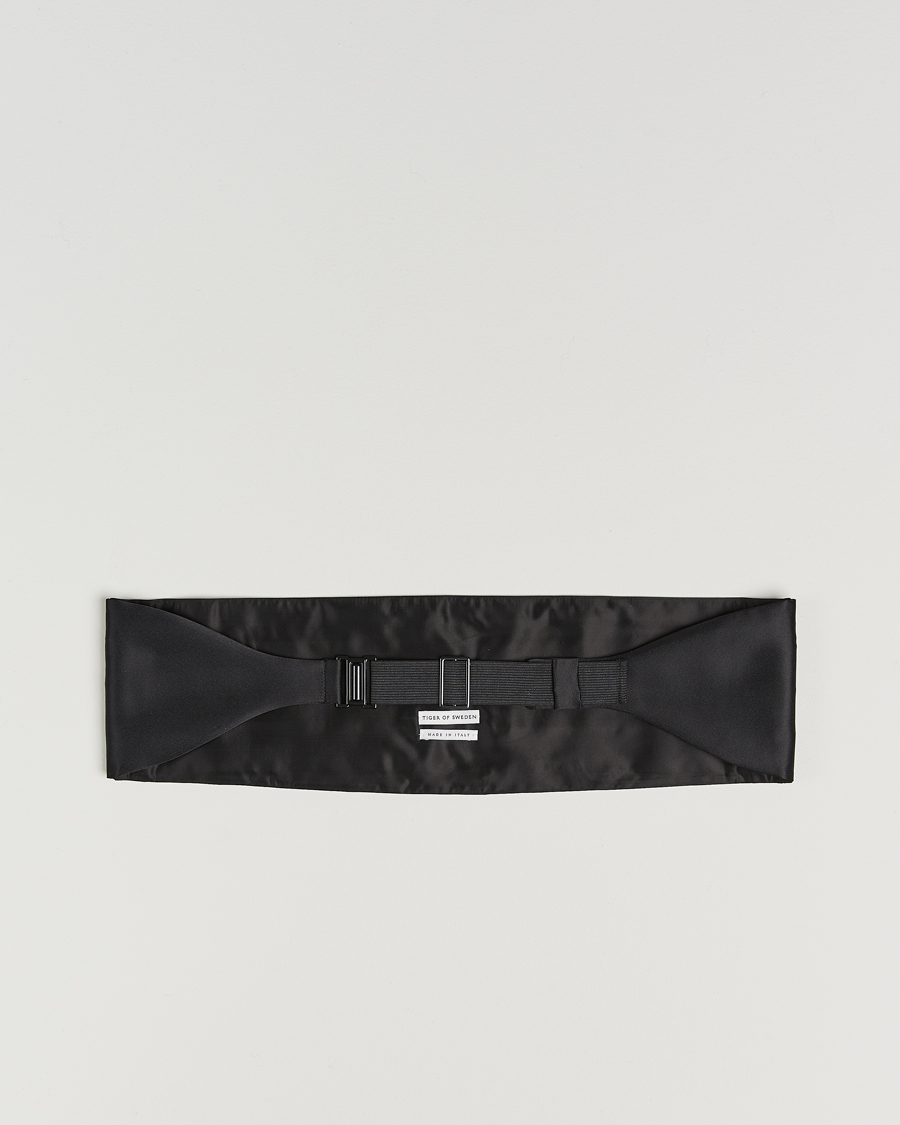 Heren | Vlinderdassen | Tiger of Sweden | Cummerbund Black