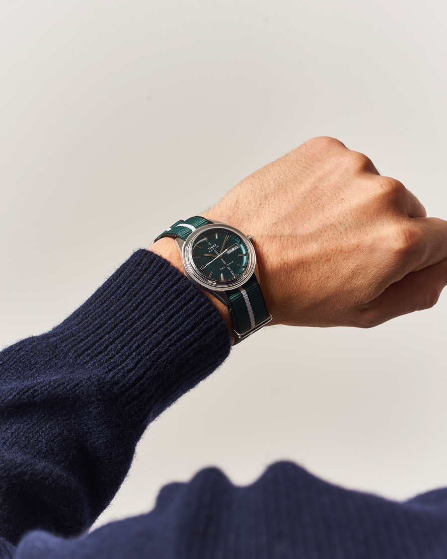 Homme | Timex Marlin Jet 3-Hand Quartz 39mm Green Dial | Timex | Marlin Jet 3-Hand Quartz 39mm Green Dial