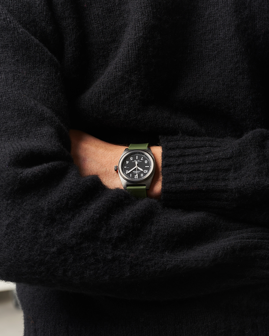 Homme | Timex Expedition Capstone Silicone Strap 39mm Black Dial | Timex | Expedition Capstone Silicone Strap 39mm Black Dial