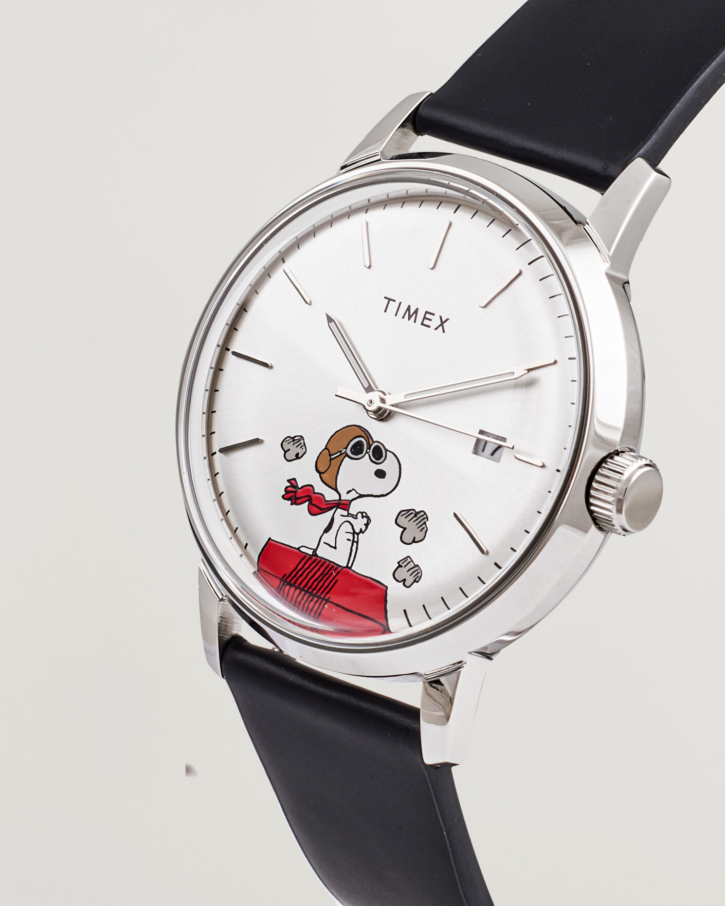 Homme | Timex Timex X Peanuts Snoopy Automatic 40mm Silver Dial | Timex | X Peanuts Snoopy Automatic 40mm Silver Dial