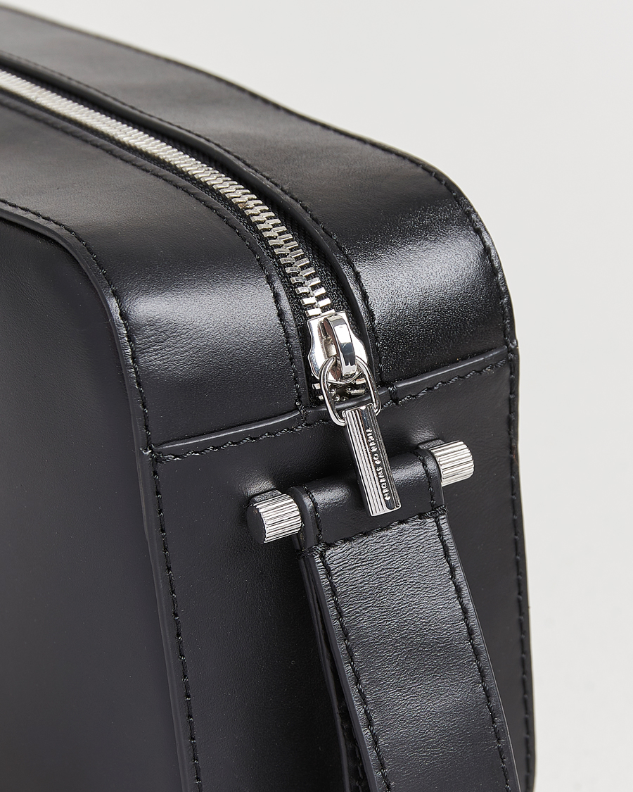 Heren | Tassen | Tiger of Sweden | Balnea Smooth Leather Washbag Black