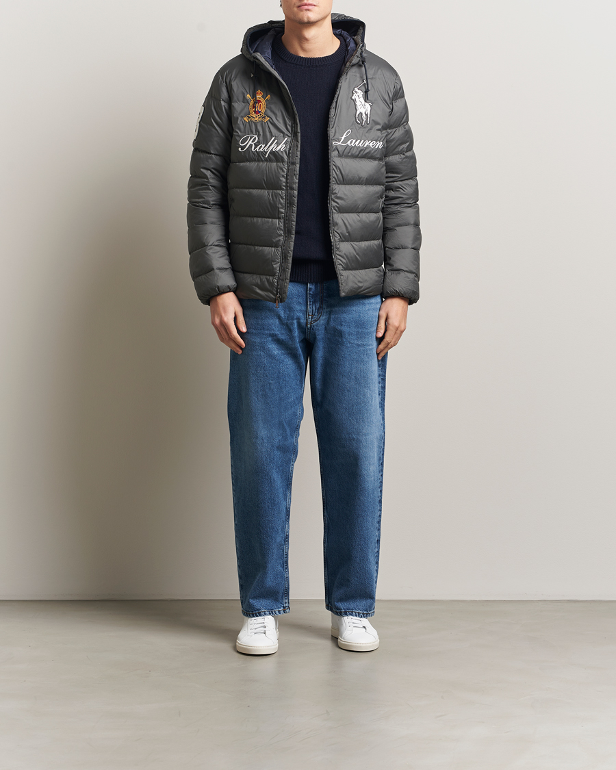 Homme | Manteaux Et Vestes | Polo Ralph Lauren | Colden Snow Polo Hodded Jacket Charcoal Grey